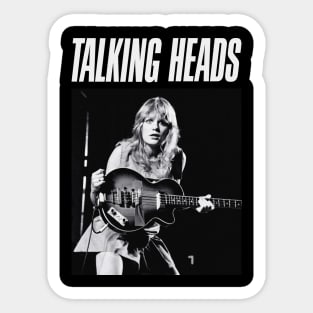 Vintage Talking Heads Sticker